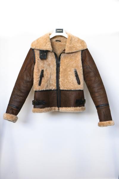 Schafsfell-Bomber