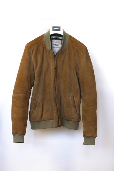 Taupe Wildleder-Teddy