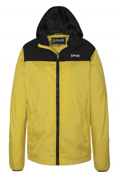 Imperméable jaune et noir homme