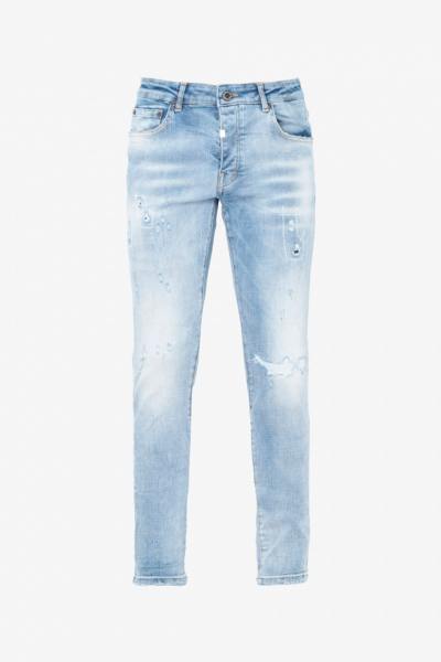 Jeans da uomo slimfit azzurri