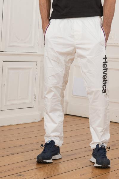 Pantalon de survêtement blanc uni