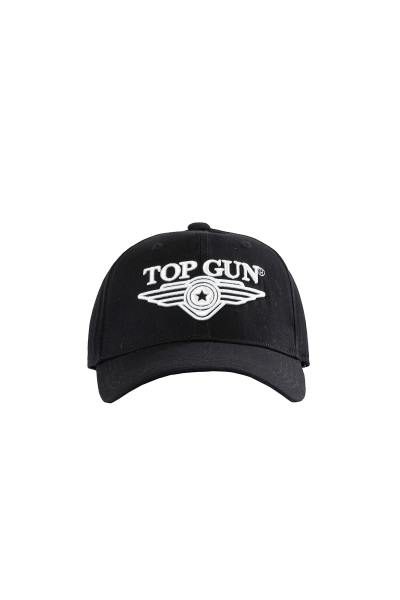 Schwarz-weiße Mütze Top Gun