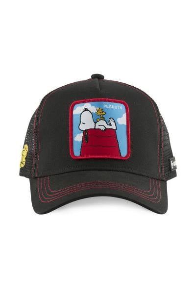 Graue Mütze Snoopy