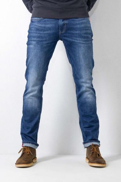6-Pocket-Jeans in verwaschenem Blau für Männer