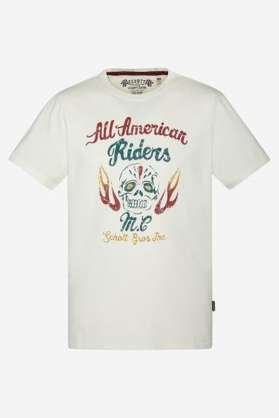 Maglietta bianca All American Riders