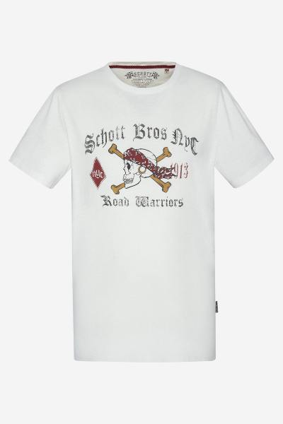 T-shirt blanc Road Warriors