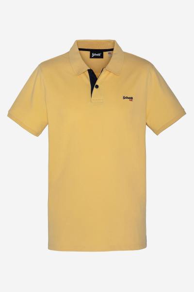 Polo-Shirt gelb Mann