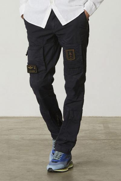 Pantalon militaire Anti-G bleu foncé