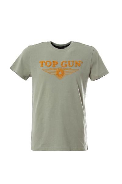 T-shirt style militaire Top Gun kaki