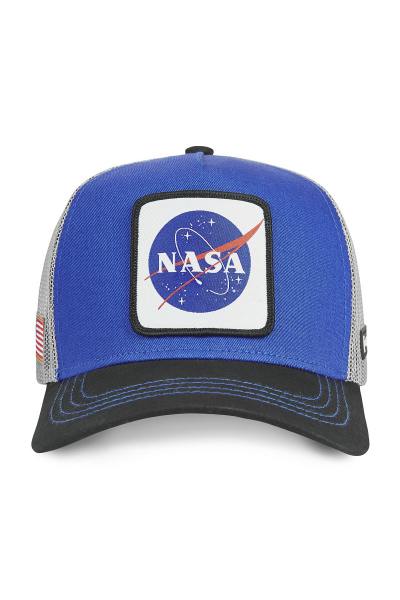 Casquette trucker NASA bleue
