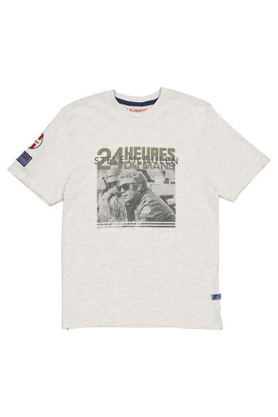 Steve McQueen T-Shirt ecru