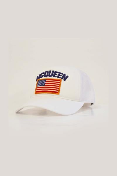 Cappello USA McQueen bianco