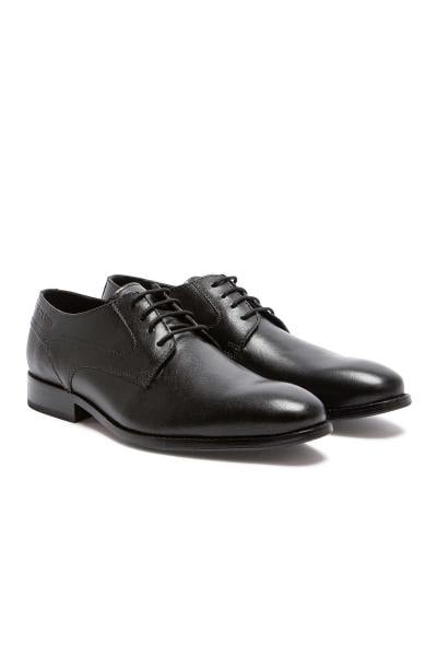 Chaussures de ville en cuir noir