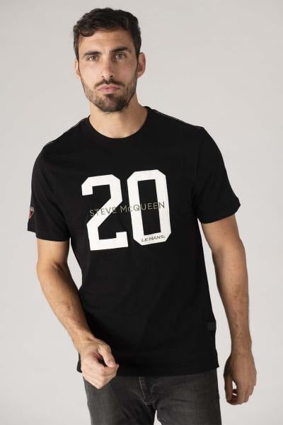 T-shirt noir numéro 20