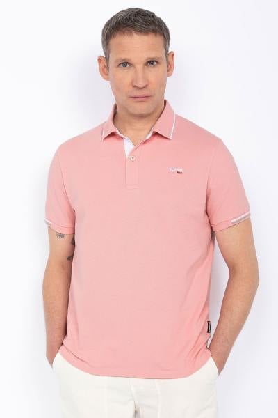 Polo rose pour homme