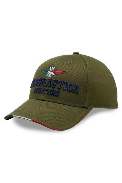 Casquette Polyester kaki Aeronautica