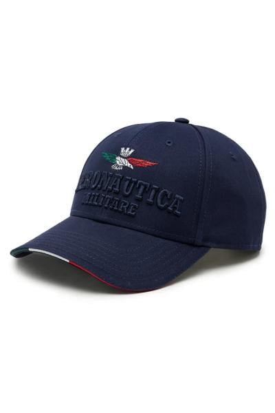 Casquette Polyester bleu marine Aeronautica