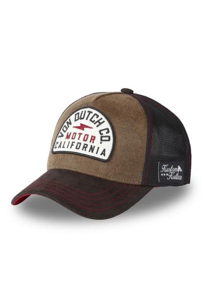 Casquette trucker marron pour homme