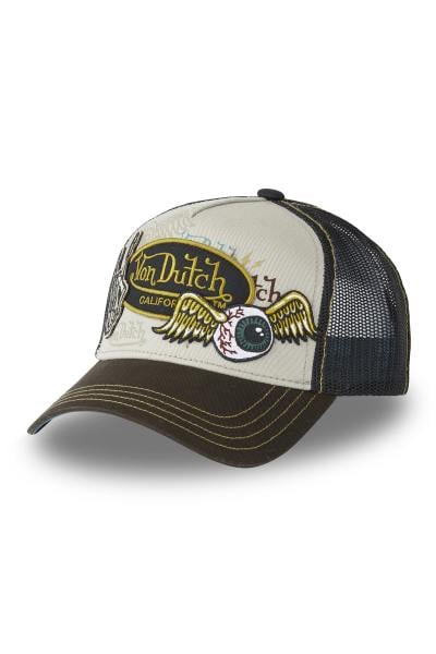 Casquette trucker avec patchs