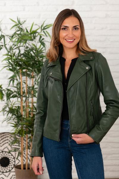 Chaquetas y cazadoras de piel Abrigos de cuero mujer Cuir City