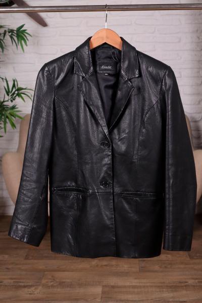 Blazer femme en cuir de vachette