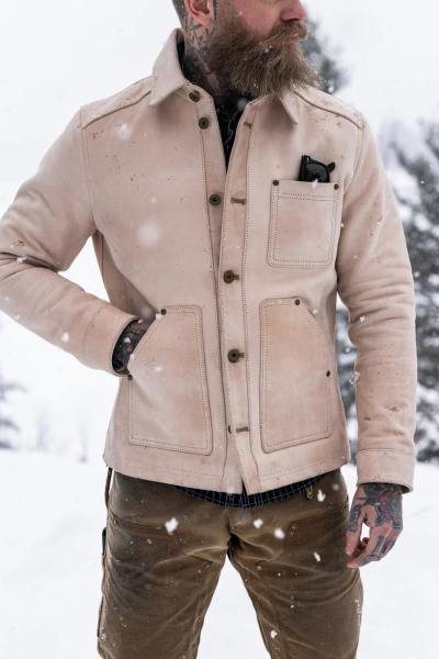 Giacca da master, color cognac beige sbiadito