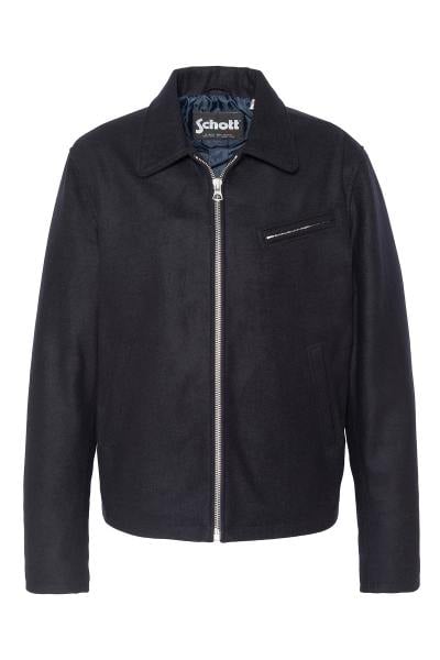 Blouson en polyester et laine pour Homme