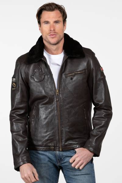 herren - Royal Air Force LECLUSE 3 DARK BROWN