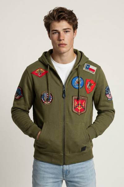 herren - top gun TGD 1707 OLIVE
