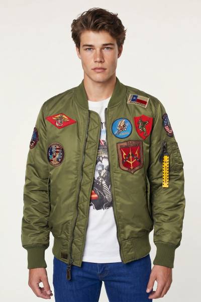 herren - top gun TGJ 1540P OLIVE