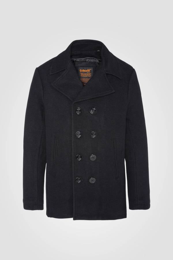 Manteau Homme Schott CYCLONE2 NOIR — vue 4