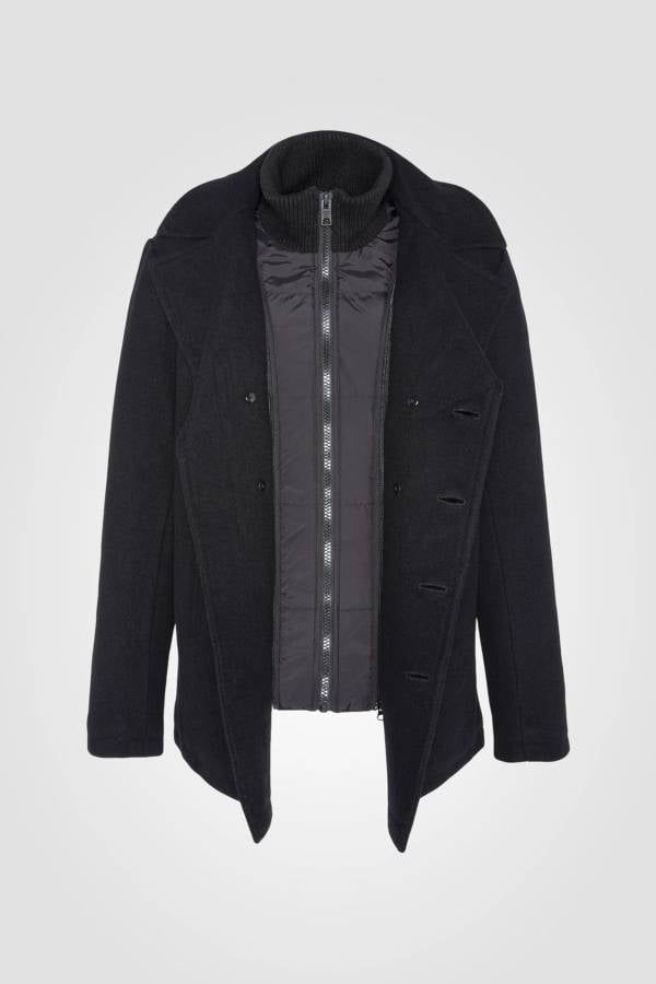 Manteau Homme Schott CYCLONE2 NOIR — vue 2