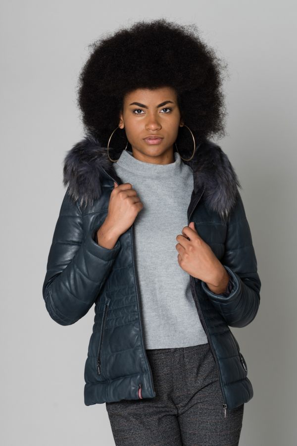 Blouson Femme Oakwood JELLYTA BLEU 531