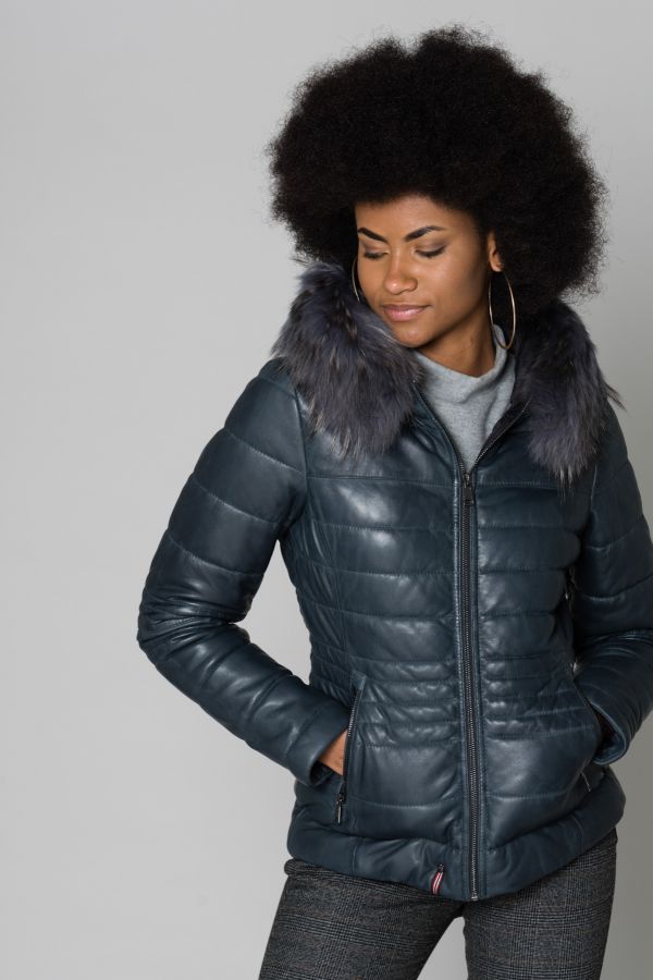 Blouson Femme Oakwood JELLYTA BLEU 531