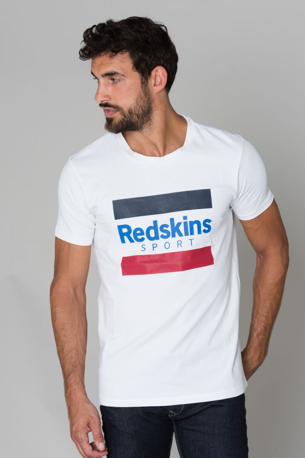 Tee Shirt Homme Redskins SPEAR CALDER WHITE