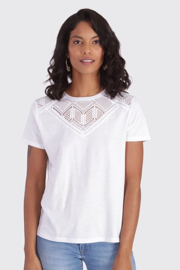 Tee Shirt Femme Kaporal RIMAL OPT WHITE