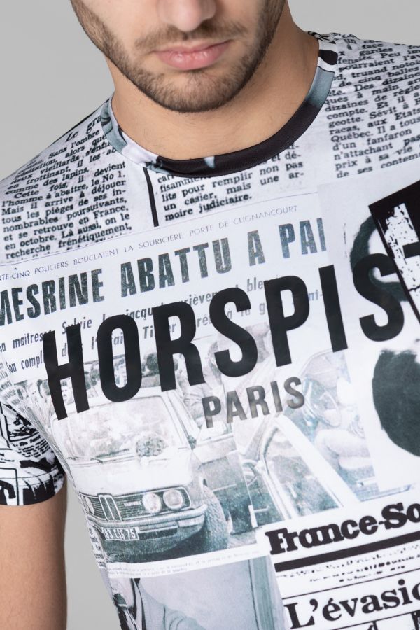 T-shirt Uomo Horspist NEWTON PAPER