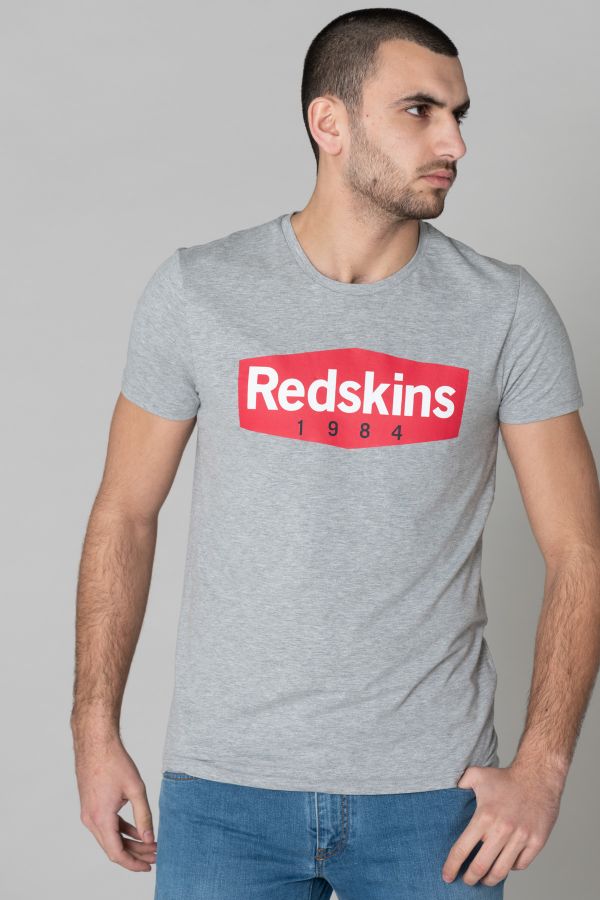 Herren T-shirt Redskins TEMPO CALDER HEATHER GREY