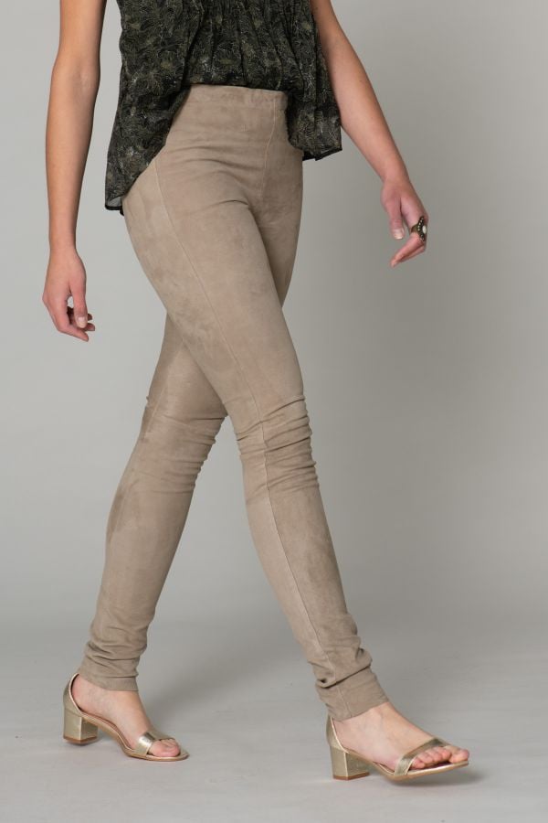 Pantaloni Donna Oakwood ASTEROID 3 SUEDE MASTIC 518
