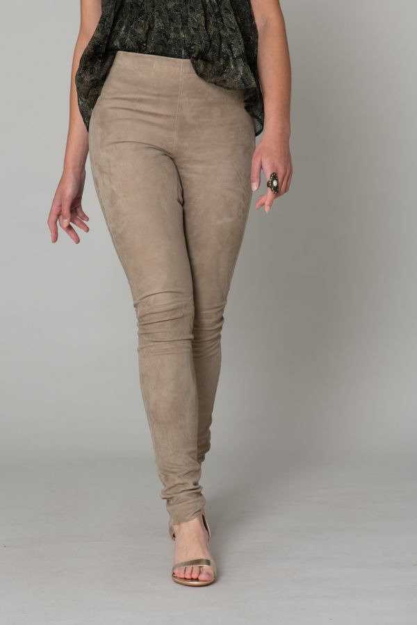 Pantaloni Donna Oakwood ASTEROID 3 SUEDE MASTIC 518