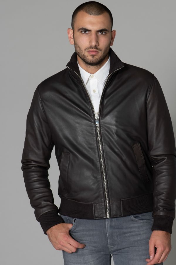 Blouson Homme Serge Pariente PAROS BROWN