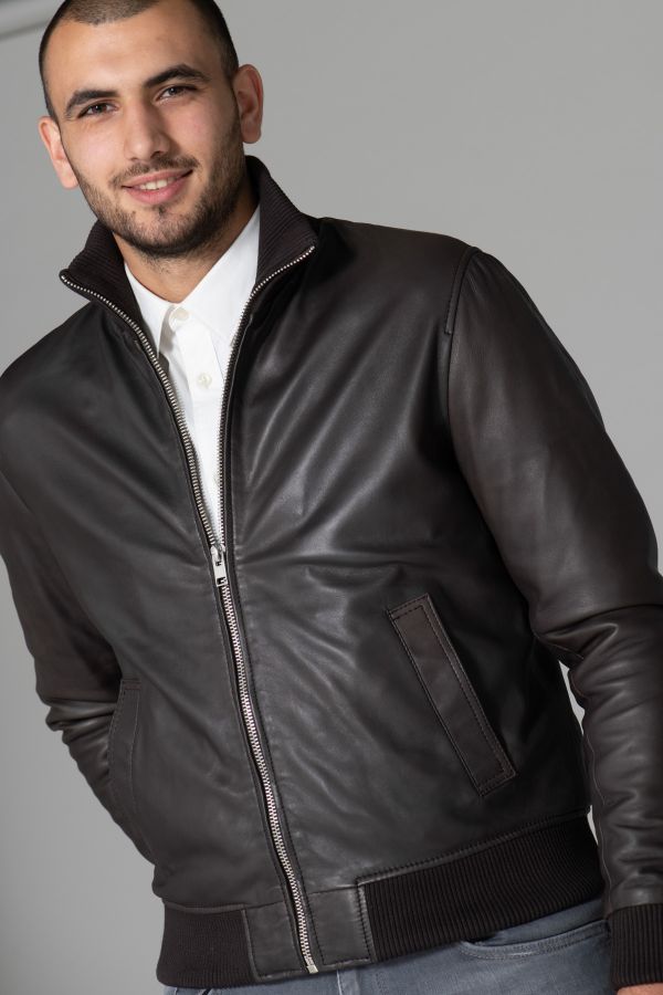 Blouson Homme Serge Pariente PAROS BROWN