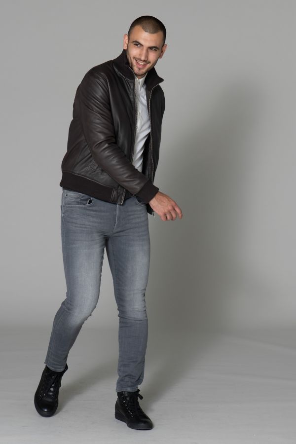 Blouson Homme Serge Pariente PAROS BROWN