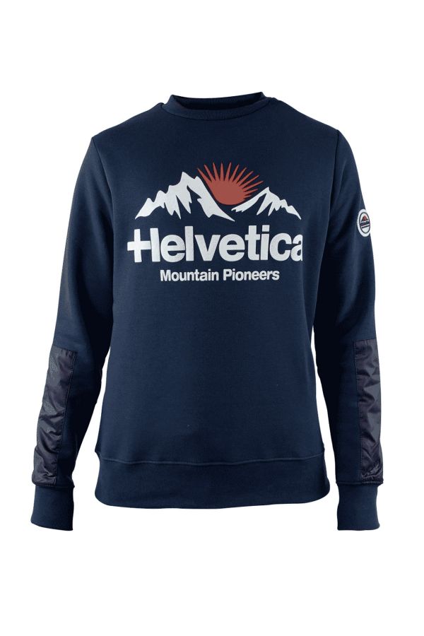 Herren Pullover/sweatshirt Helvetica Mountain Pioneers AVRON DARK NAVY