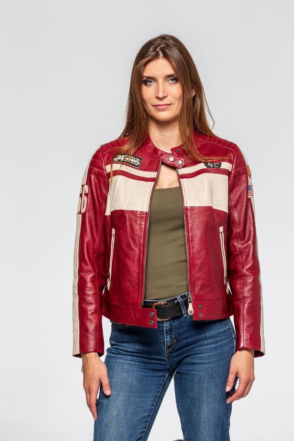 Chaqueta Mujeres 24h Le Mans BELL SHEEP CROWN RED