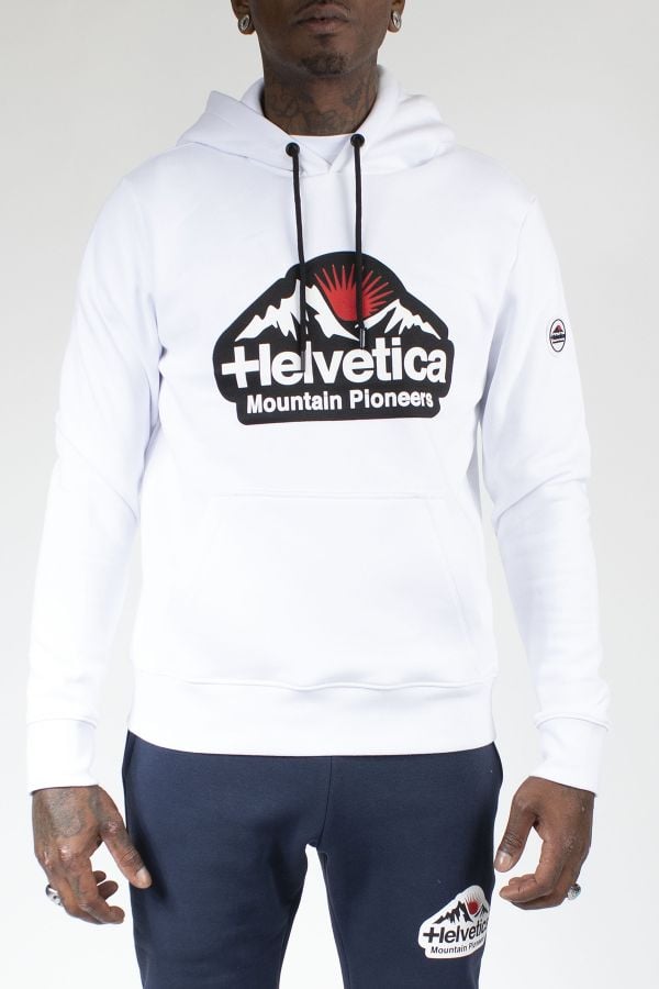 Herren Pullover/sweatshirt Helvetica Mountain Pioneers DIEPPE WHITE