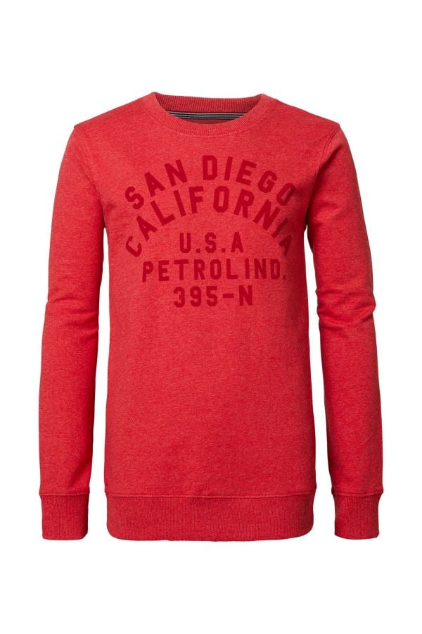 Jersey/sudadera Niño Petrol Industries SWR317 3142 IMPERIAL RED