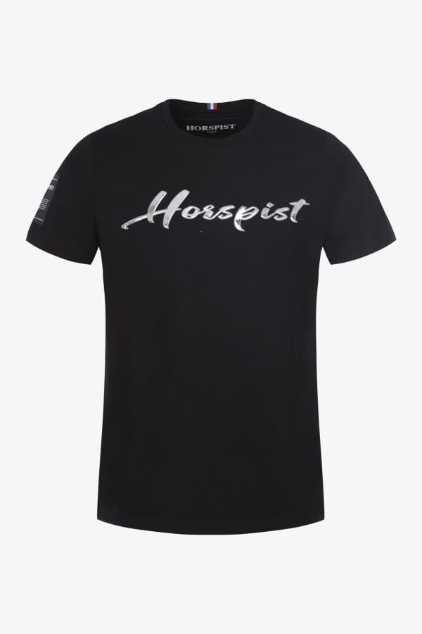 Herren T-shirt Horspist COGNAC BLACK