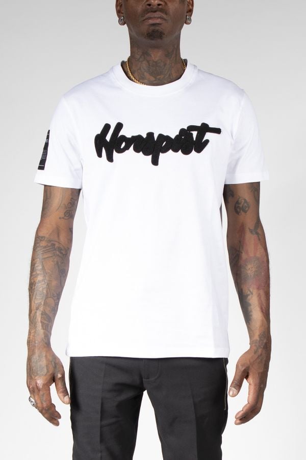 T-shirt Uomo Horspist SACRAMENTO WHITE