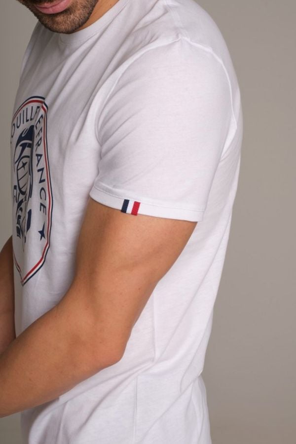 T-shirt Uomo Patrouille De France VENDOME NATIONAL WHITE